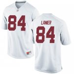 Youth Alabama Crimson Tide #84 Joshua Lanier White Replica NCAA College Football Jersey 2403GKHG2